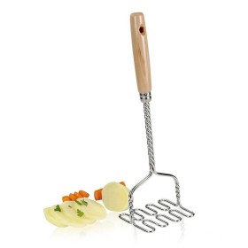 Presse-purée Metaltex Poignées en bois (10 x 9,2 x 32,2 cm): Plus de 300.000 produits de grandes marques en vente directe à prix