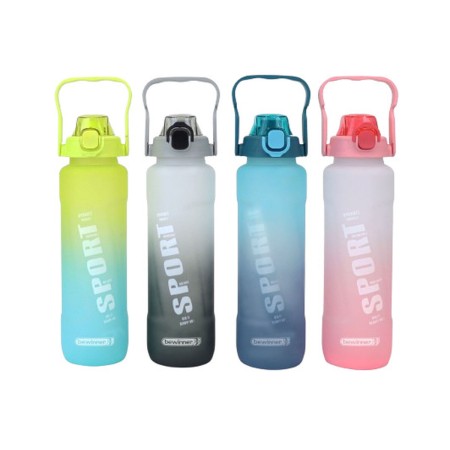 Bouteille avec Couvercle et Paille Bewinner Multicouleur 1 L: Plus de 300.000 produits de grandes marques en vente directe à pri
