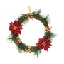 Couronne de Noël Everlands 680452 Vert (Ø 50 cm): Plus de 300.000 produits de grandes marques en vente directe à prix usine sur 