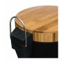 Corbeille à papier 5five Simply Smart Natureo Bambou 3 L Blanc Noir (3 L): Plus de 300.000 produits de grandes marques en vente 