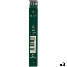 Recharge de mine Faber-Castell Bois 3 Pièces 6B: Plus de 300.000 produits de grandes marques en vente directe à prix usine sur c