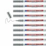 Marqueur permanent Edding 780 Argenté (10 Unités): Plus de 300.000 produits de grandes marques en vente directe à prix usine sur