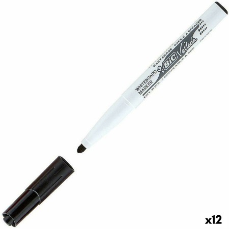 Marqueur Bic Velleda 1741 Tableau blanc Noir (12 Unités): Plus de 300.000 produits de grandes marques en vente directe à prix us