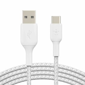 Câble USB-C vers USB Belkin CAB002BT1MWH 1 m Blanc: Plus de 300.000 produits de grandes marques en vente directe à prix usine su