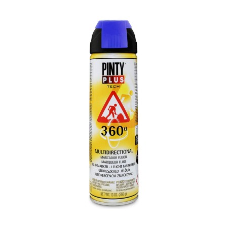 Peinture en spray Pintyplus Tech T118 360º Bleu 500 ml: Plus de 300.000 produits de grandes marques en vente directe à prix usin