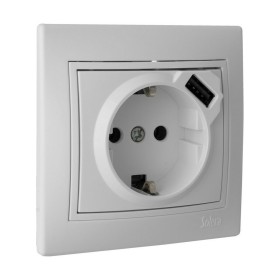 Base enfichable Solera erp60usb-u USB Bipolaire 250 V 16 A Intégré: Plus de 300.000 produits de grandes marques en vente directe