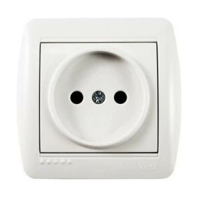 Socle de prise Solera mur07u 2P Blanc 16 A Surface: Plus de 300.000 produits de grandes marques en vente directe à prix usine su