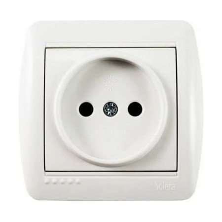 Socle de prise Solera mur07u 2P Blanc 16 A Surface: Plus de 300.000 produits de grandes marques en vente directe à prix usine su