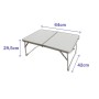 Table Pliable Aluminium Marbueno D13 Assorti Camping et Plage 64X42X29,5 cm 10440: Plus de 300.000 produits de grandes marques e