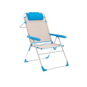 Chaise Pliante Marbueno Bleu Beige 67 x 99 x 66 cm: Plus de 300.000 produits de grandes marques en vente directe à prix usine su