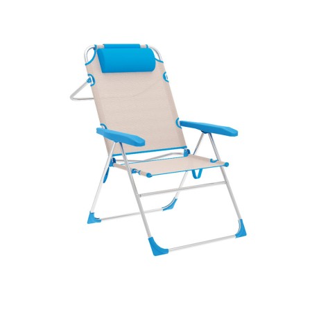 Chaise Pliante Marbueno Bleu Beige 67 x 99 x 66 cm: Plus de 300.000 produits de grandes marques en vente directe à prix usine su