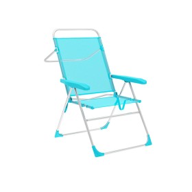 Marbueno Chaise Pliante 5 Positions Aluminium Aquamarine Plage et Piscine 59X61X97 cm 10310: Plus de 300.000 produits de grandes