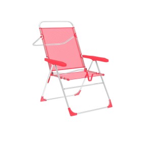 Marbueno Chaise Pliante 5 Positions Aluminium Corail Plage et Piscine 56X61X97 cm 10359: Plus de 300.000 produits de grandes mar