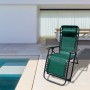 Marbueno Transat Pliant Acier avec Coussin Jardin et Piscine 90X66X108 cm Gravité Zéro Vert 10008: Plus de 300.000 produits de g