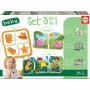 Puzzle Educa 3-en-1: Plus de 300.000 produits de grandes marques en vente directe à prix usine sur cadeaufou.com. Label boutique
