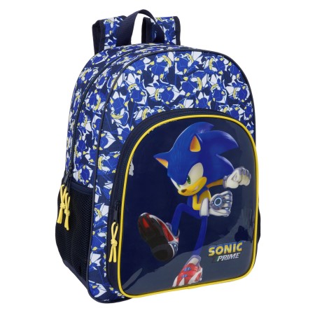 Cartable Sonic City Bleu 33 x 42 x 14 cm: Plus de 300.000 produits de grandes marques en vente directe à prix usine sur cadeaufo