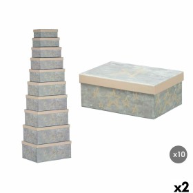 Boîte Décorative Pincello 64 Crème Carton (2 Unités): Plus de 300.000 produits de grandes marques en vente directe à prix usine 