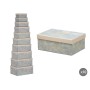 Boîte Décorative Pincello 64 Crème Carton (2 Unités): Plus de 300.000 produits de grandes marques en vente directe à prix usine 