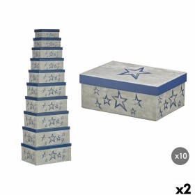 Boîte Décorative Pincello 66 Bleu Carton (2 Unités): Plus de 300.000 produits de grandes marques en vente directe à prix usine s