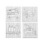 Toile Pincello 29100259 Bois Tissu 12 Unités: Plus de 300.000 produits de grandes marques en vente directe à prix usine sur cade