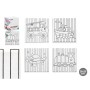 Toile Pincello 29100259 Bois Tissu 12 Unités: Plus de 300.000 produits de grandes marques en vente directe à prix usine sur cade