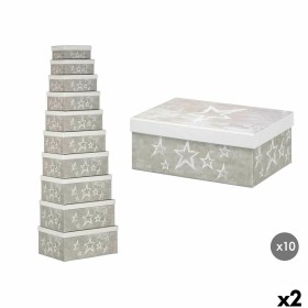 Boîte Décorative Pincello 63 Blanc Gris Carton (2 Unités): Plus de 300.000 produits de grandes marques en vente directe à prix u