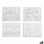 Toile Pincello 29100261 Bois Tissu 8 Unités: Plus de 300.000 produits de grandes marques en vente directe à prix usine sur cadea