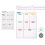 Aimants Pincello 424 Blanc 33,5 x 48 x 0,5 cm Frigo A3 (12 Unités): Plus de 300.000 produits de grandes marques en vente directe