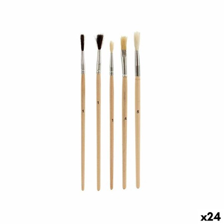 Pinceaux Pincello AR1607028 Marron Gris Bois Métal (24 Unités): Plus de 300.000 produits de grandes marques en vente directe à p