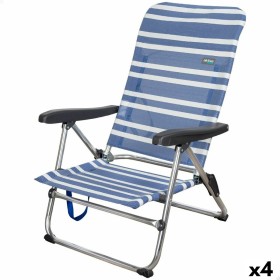 Chaise Pliante Aktive Mykonos A rayures 47 x 85 x 50 cm (4 Unités): Plus de 300.000 produits de grandes marques en vente directe