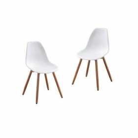 Chaise de jardin Blanc 50 x 55 x 85,5 cm (2 Unités): Plus de 300.000 produits de grandes marques en vente directe à prix usine s