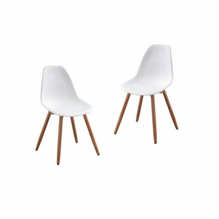 Chaise de jardin Blanc 50 x 55 x 85,5 cm (2 Unités): Plus de 300.000 produits de grandes marques en vente directe à prix usine s