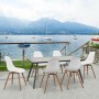 Chaise de jardin Blanc 50 x 55 x 85,5 cm (2 Unités): Plus de 300.000 produits de grandes marques en vente directe à prix usine s