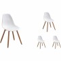 Chaise de jardin Blanc 50 x 55 x 85,5 cm (4 Pièces): Plus de 300.000 produits de grandes marques en vente directe à prix usine s