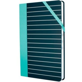 Carnet Milan STRIPE Noir Vert 21 x 14,6 x 1,6 cm: Plus de 300.000 produits de grandes marques en vente directe à prix usine sur 