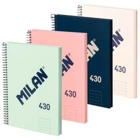 Cahier à Spirale Milan Multicouleur A4 80 Volets: Plus de 300.000 produits de grandes marques en vente directe à prix usine sur 