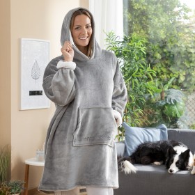 Couverture à Manches Sweat-shirt Oversize avec Polaire Swug InnovaGoods: Plus de 300.000 produits de grandes marques en vente di