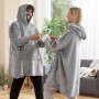 Couverture à Manches Sweat-shirt Oversize avec Polaire Swug InnovaGoods: Plus de 300.000 produits de grandes marques en vente di