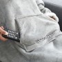 Couverture à Manches Sweat-shirt Oversize avec Polaire Swug InnovaGoods: Plus de 300.000 produits de grandes marques en vente di