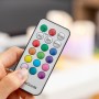 Bougies LED Multicolores Effet Flamme avec Télécommande Lendles InnovaGoods 3 Unités: Plus de 300.000 produits de grandes marque