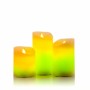 Bougies LED Multicolores Effet Flamme avec Télécommande Lendles InnovaGoods 3 Unités: Plus de 300.000 produits de grandes marque