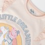 T shirt à manches courtes Enfant Peppa Pig Rose clair: Plus de 300.000 produits de grandes marques en vente directe à prix usine