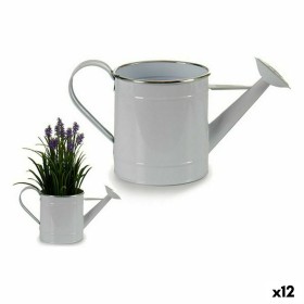 Arrosoir décoratif Ibergarden I60472-D Blanc Argenté 2 L 15,7 x 18 x 35,5 cm Métal (12 Unités): Plus de 300.000 produits de gran