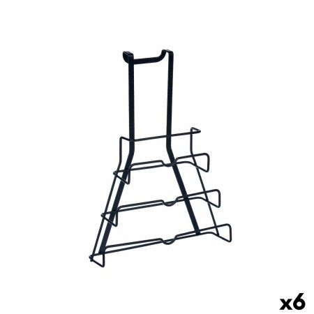 Support pour Ustensiles de Cuisine Kinvara W7134 Noir Fer 27 x 37 x 9 cm Couvercle pour poêle (6 Unités): Plus de 300.000 produi