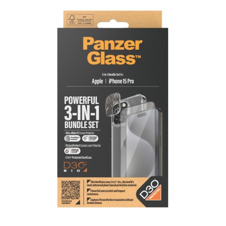 Film Protecteur pour Téléphone Portable Panzer Glass B1173+2810 Apple iPhone 15 Pro: Plus de 300.000 produits de grandes marques