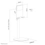Support Neomounts DS10-200SL1 Argent: Plus de 300.000 produits de grandes marques en vente directe à prix usine sur cad