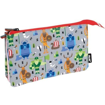 Trousse d'écolier Milan Vikings 22 x 12 x 4 cm: Plus de 300.000 produits de grandes marques en vente directe à prix usine sur ca