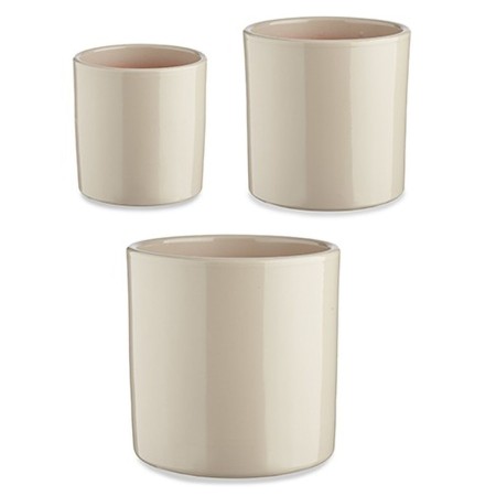 Set de pots Ibergarden CILINDRO-7044 Gris Argile Cylindre Ø 14 cm Ø 22 cm Ø 17 cm 3 Pièces: Plus de 300.000 produits de grandes 