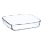 Plat à Gratin Ô Cuisine Carré 25 x 22 x 5 cm Transparent verre (6 Unités): Plus de 300.000 produits de grandes marques en vente 