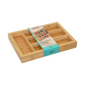 Range-couverts 5five Simply Smart Marron Naturel Bois Bambou 34 x 25 x 4,5 cm: Plus de 300.000 produits de grandes marques en ve